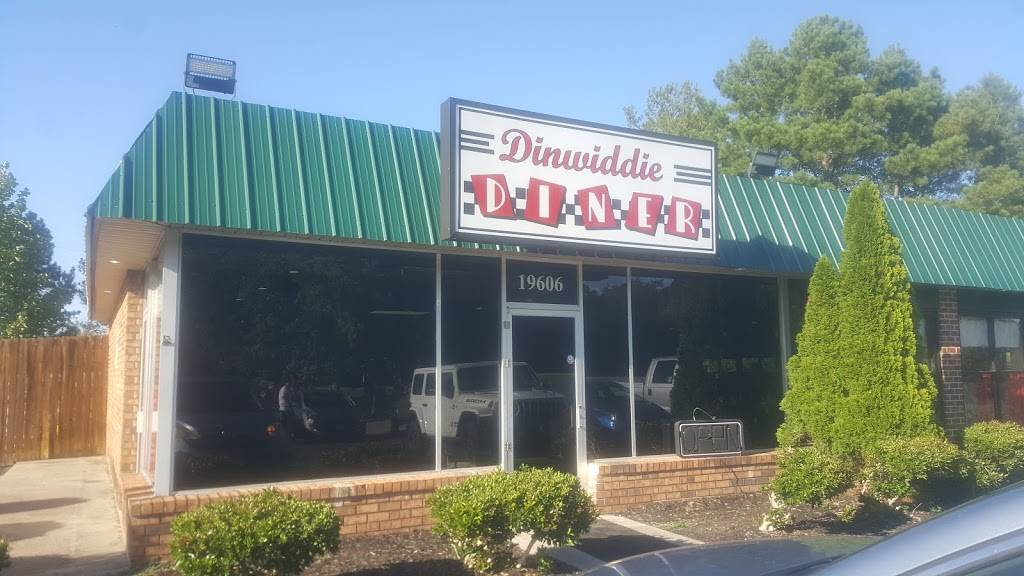 Dinwiddie Diner | restaurant | 19606 Carson Rd, Dinwiddie, VA 23841, USA | 8044694817 OR +1 804-469-4817