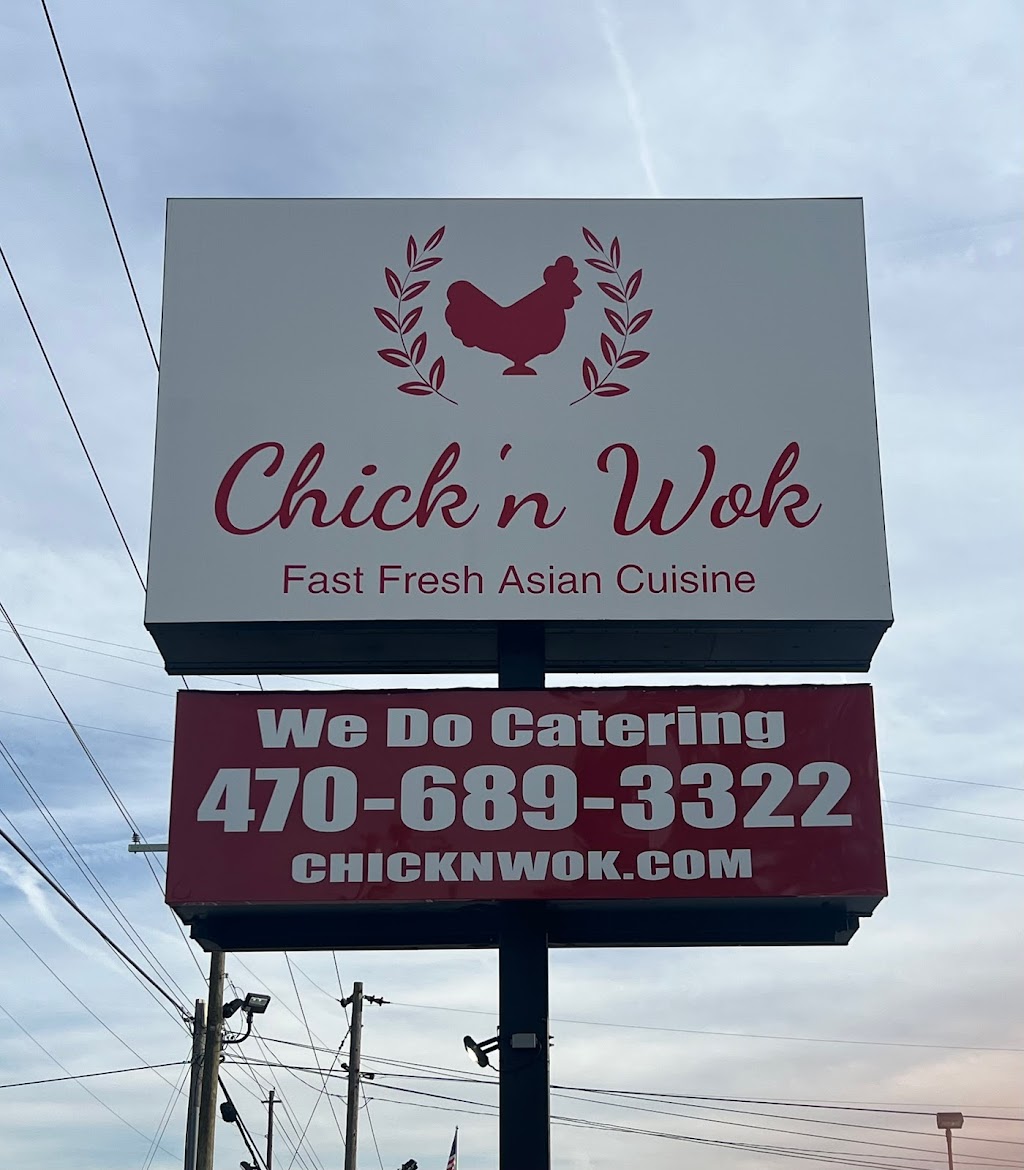 Chickn Wok | restaurant | 614 Cobb Pkwy SE, Marietta, GA 30060, USA | 4706893322 OR +1 470-689-3322