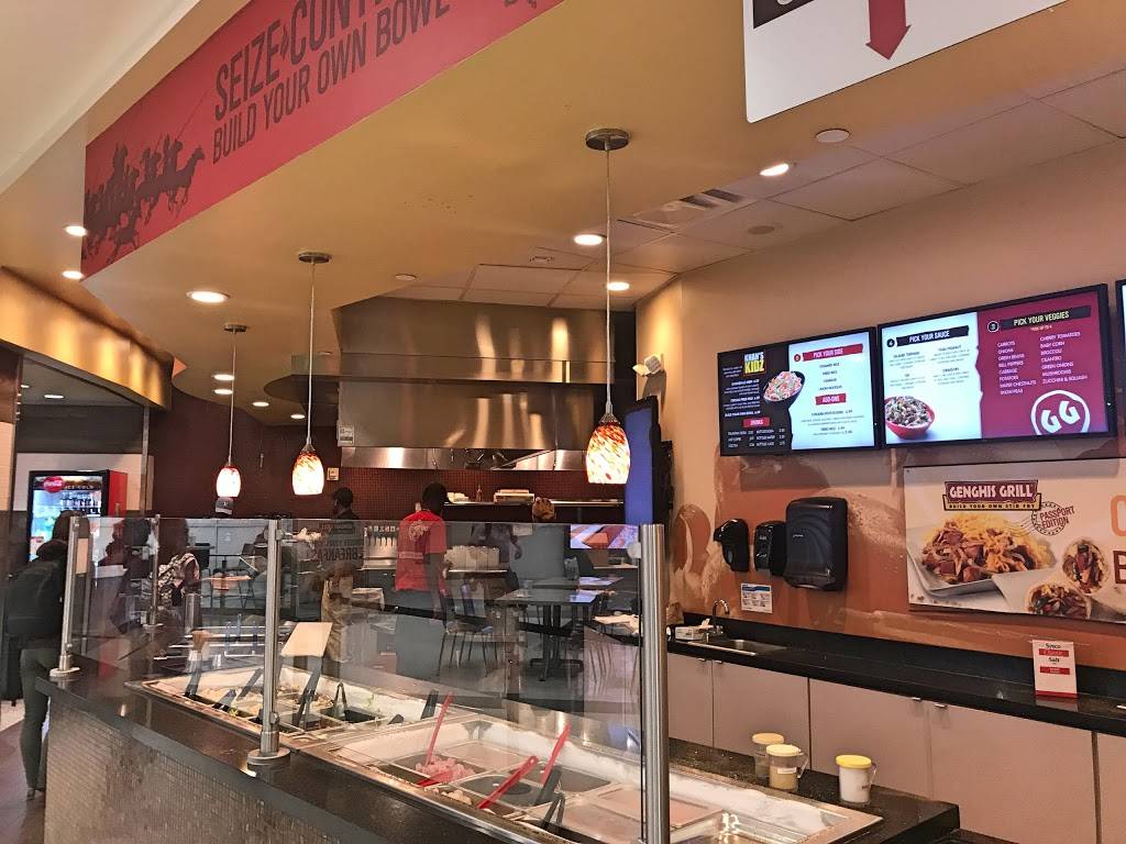 Genghis Grill | restaurant | 2625 International Pkwy, Dallas, TX 75261, USA | 9729736408 OR +1 972-973-6408