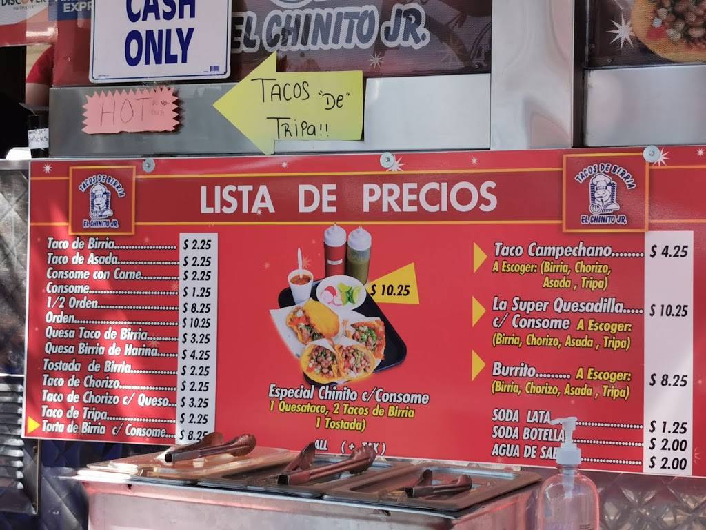 EL CHINITO JR tacos de birria | restaurant | Chula Vista, CA 91910, USA | 6195204881 OR +1 619-520-4881