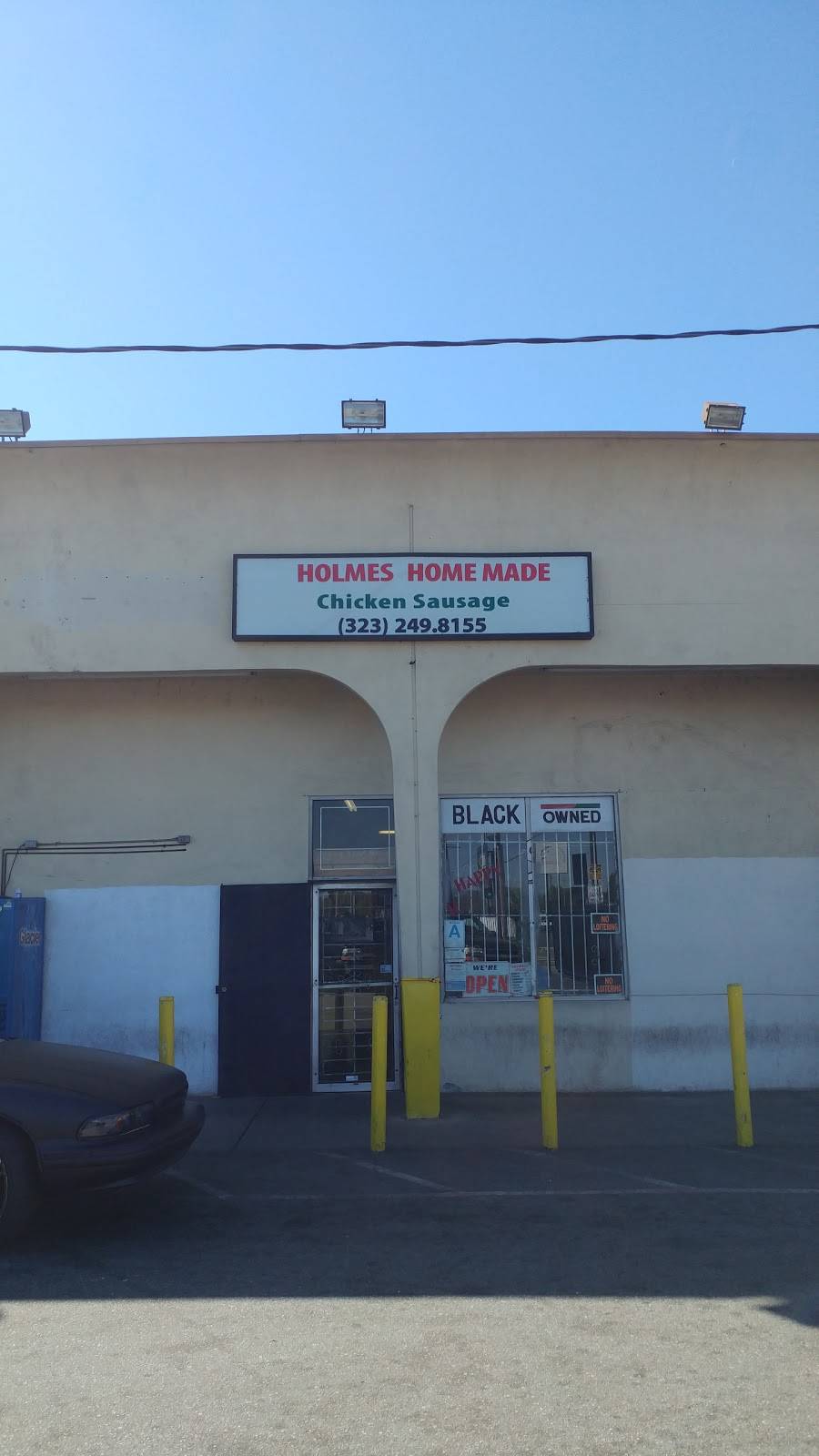 Holmes Homemade Chicken Sausage | restaurant | 12020 S Central Ave, Los Angeles, CA 90059, USA | 3232498155 OR +1 323-249-8155