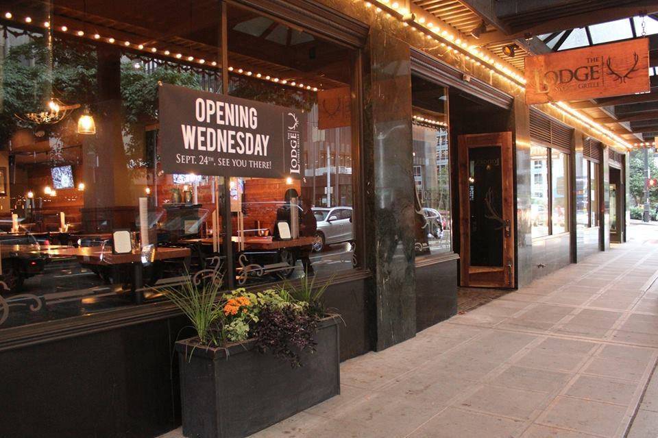 The Lodge Sports Grille | restaurant | 1102 4th Ave, Seattle, WA 98101, USA | 2065577360 OR +1 206-557-7360