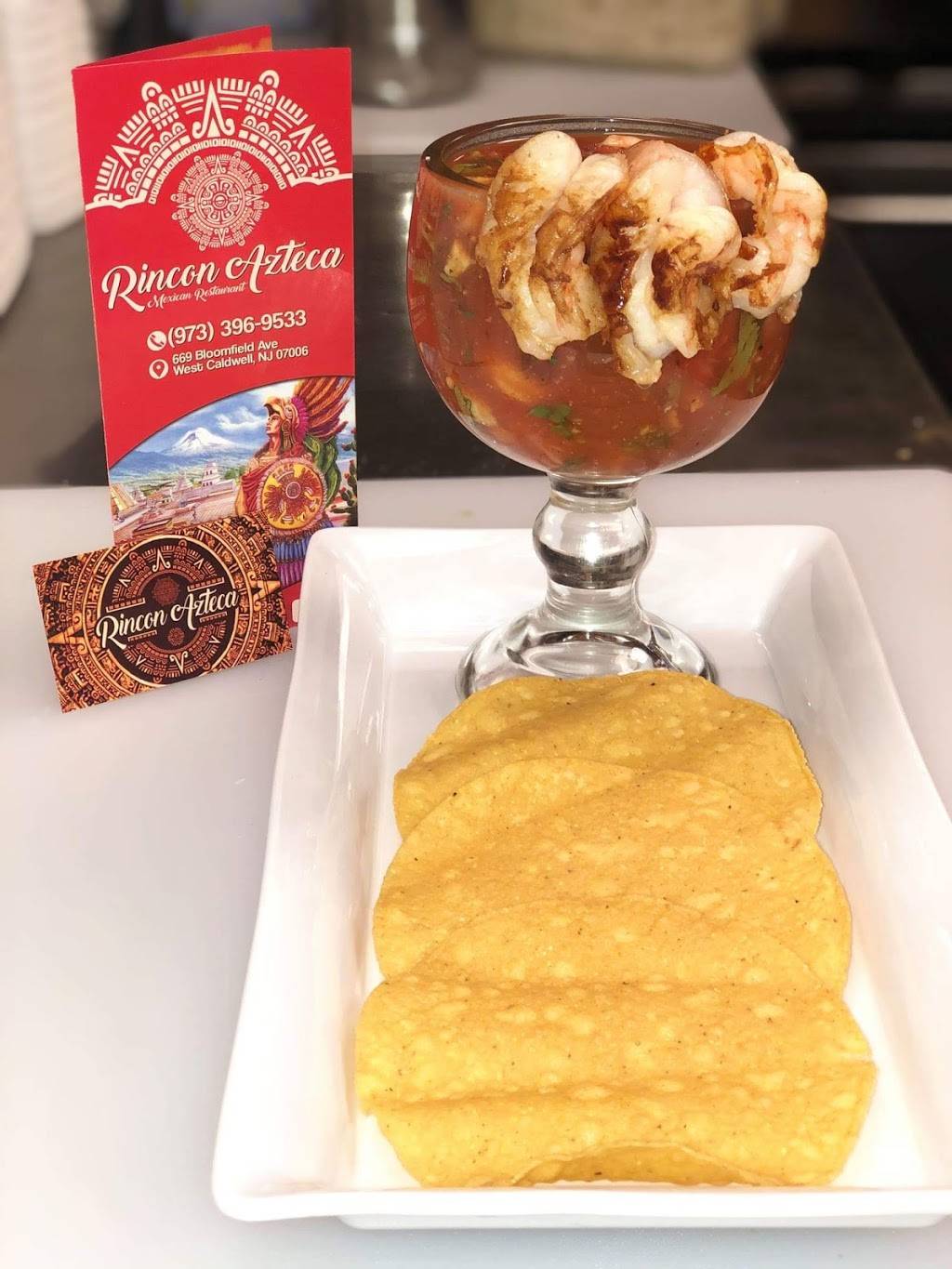 Rincon Azteca | restaurant | 669 Bloomfield Ave, West Caldwell, NJ 07006, USA | 9733969533 OR +1 973-396-9533