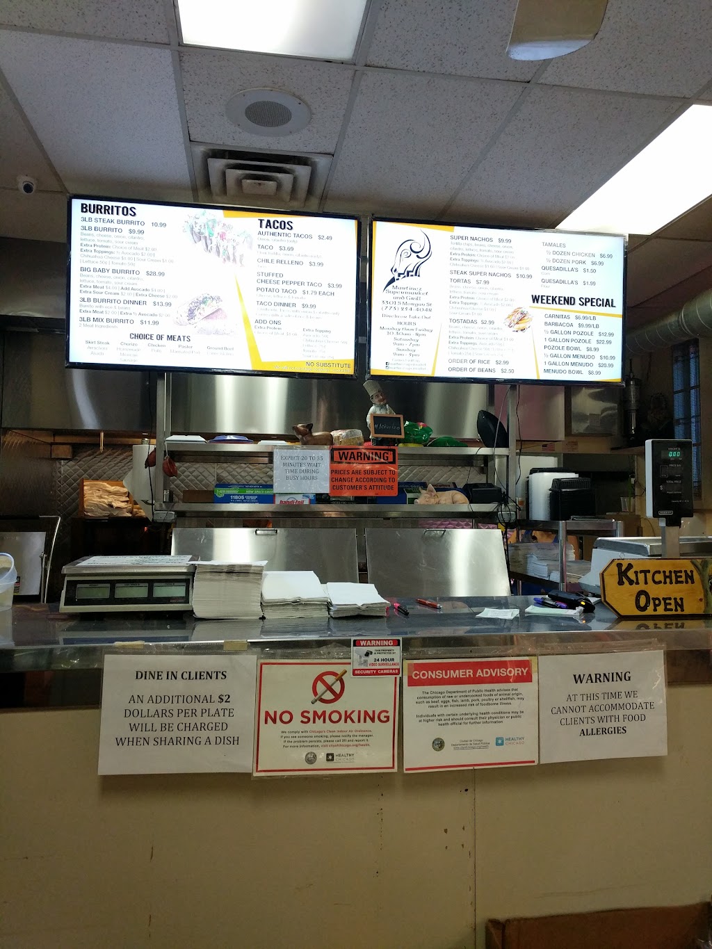 Martinez Supermarket | restaurant | 3301 S Morgan St, Chicago, IL 60608, USA | 7732544048 OR +1 773-254-4048