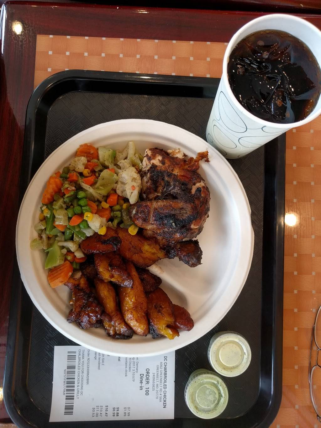 DC Charbroiled Chicken | restaurant | 6062 Greenbelt Rd, Greenbelt, MD 20770, USA | 2409655825 OR +1 240-965-5825