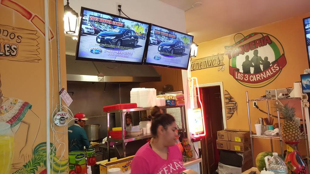 Taqueria Los 3 Carnales | restaurant | 5000 Whittier Blvd, East Los Angeles, CA 90022, USA | 3234062554 OR +1 323-406-2554