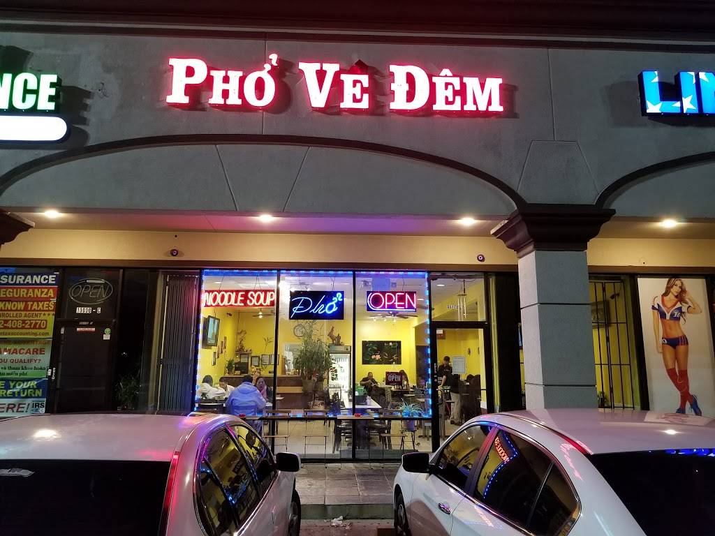 Pho Ve Dem Restaurant | restaurant | 13030 Bellaire Blvd D, Houston, TX 77072, USA | 2819830599 OR +1 281-983-0599