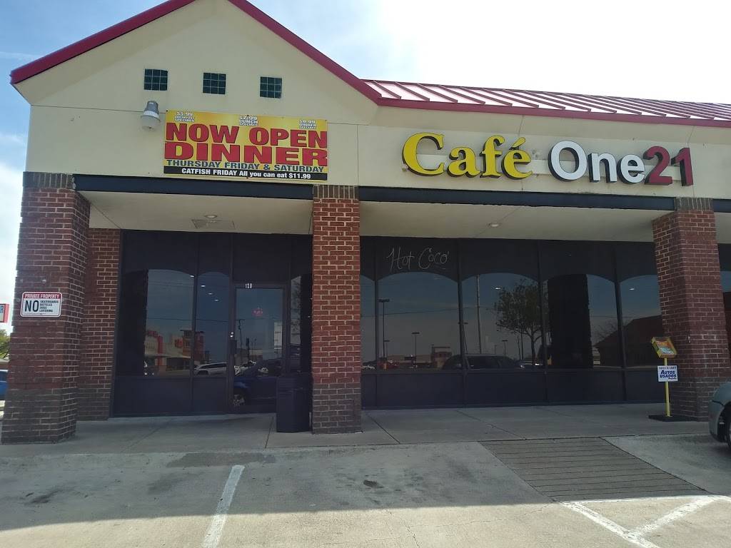 Cafe One21 | restaurant | 4750 S Colony Blvd #120, The Colony, TX 75056, USA | 2144077064 OR +1 214-407-7064