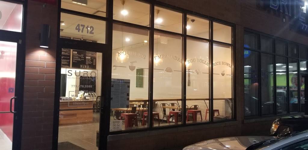 SUBO Filipino Kitchen | restaurant | 4712 N Kimball Ave, Chicago, IL 60625, USA | 7734782599 OR +1 773-478-2599