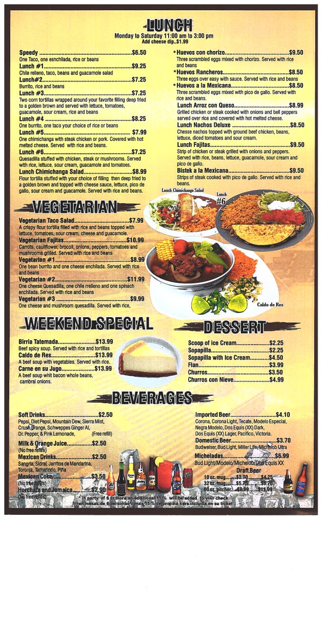 Las Americas of Millersville | restaurant | 1262 Louisville Hwy, Goodlettsville, TN 37072, USA | 6154486166 OR +1 615-448-6166