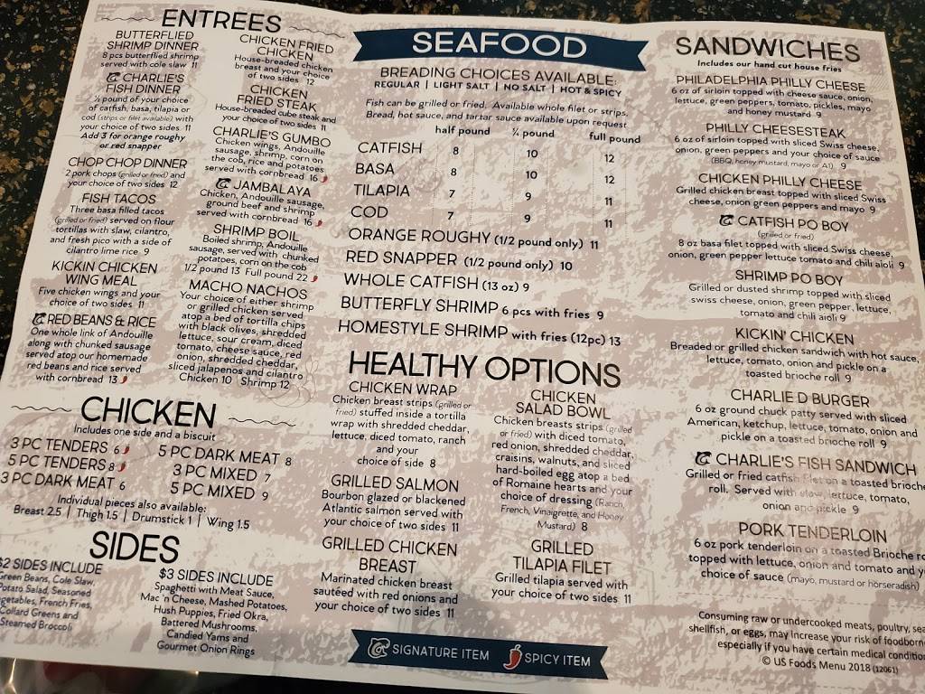 Charlie Ds & Son Catfish | restaurant | 600 E 99th St, Kansas City, MO 64131, USA | 8169423000 OR +1 816-942-3000