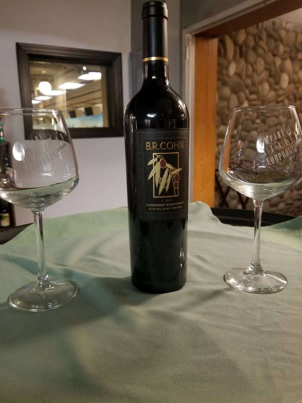 The Empire Italian Chophouse | restaurant | 1205 Washington Ave, Bay City, MI 48708, USA | 9893169356 OR +1 989-316-9356