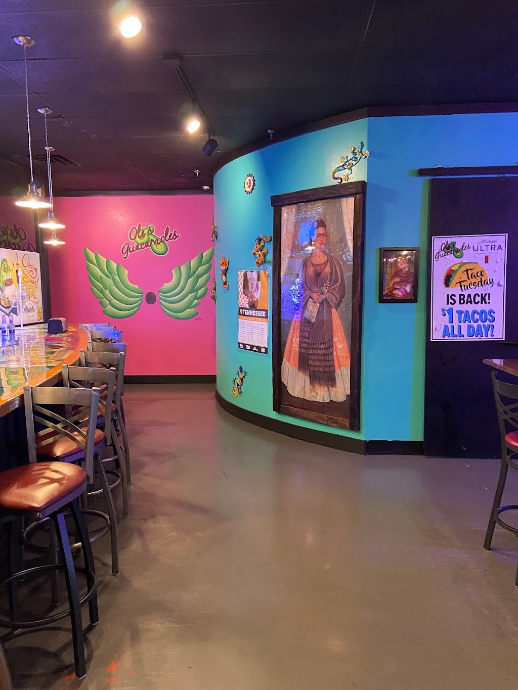 Oles Guacamoles | restaurant | 1805 N Roan St E3, Johnson City, TN 37601, USA | 4234340801 OR +1 423-434-0801