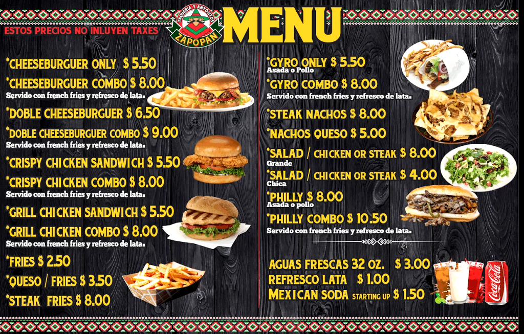 El Zapopan | restaurant | 4250 Patterson Ave, Winston-Salem, NC 27105, USA | 3362687238 OR +1 336-268-7238