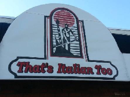 Thats Italian Too | restaurant | 957 Washington St, East Weymouth, MA 02189, USA | 7813375414 OR +1 781-337-5414