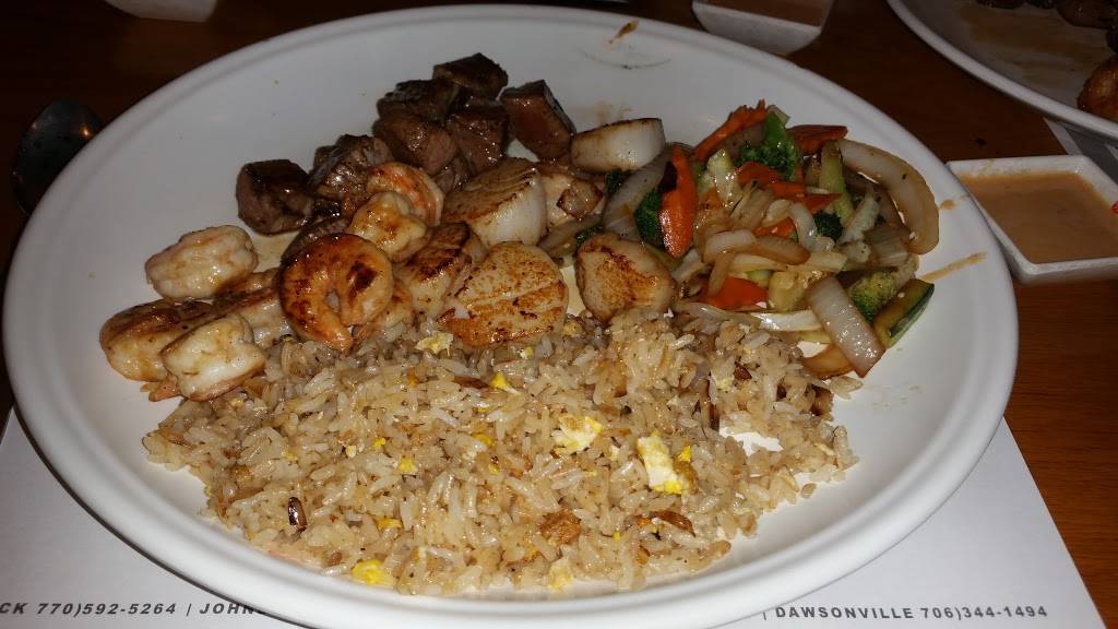 Kani House Japanese Steakhouse | restaurant | 2455 Towne Lake Pkwy # 110, Woodstock, GA 30189, USA | 7705925264 OR +1 770-592-5264