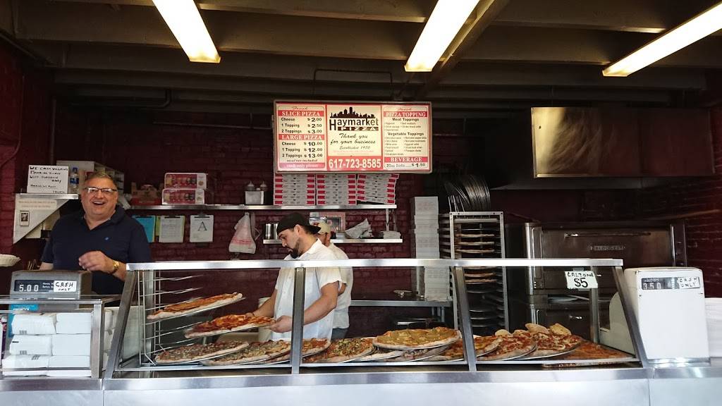 Haymarket Pizza | restaurant | 106 Blackstone St, Boston, MA 02109, USA | 6177238585 OR +1 617-723-8585