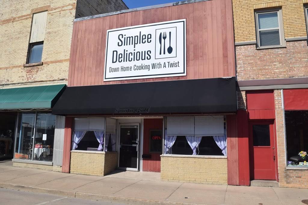 Simplee Delicious | restaurant | 106 N Water St, Sparta, WI 54656, USA | 6084879408 OR +1 608-487-9408