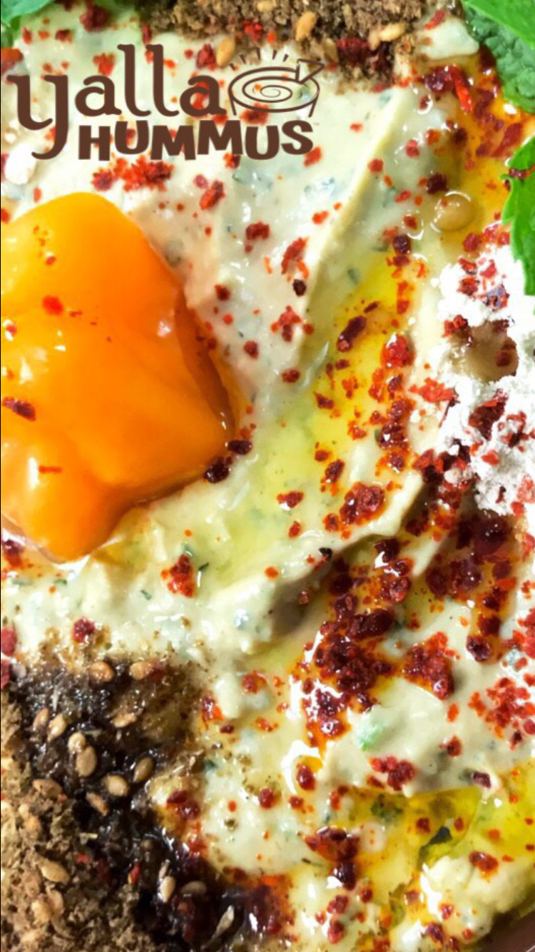 Yalla Hummus | meal delivery | 3458 E Orangethorpe Ave, Anaheim, CA 92806, USA | 6574442504 OR +1 657-444-2504