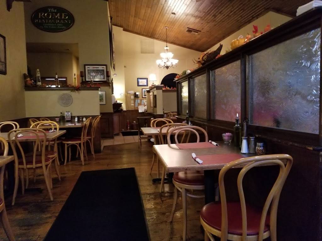 Rome Restaurant | restaurant | 4 East Central Street, Franklin, MA 02038, USA | 5085284740 OR +1 508-528-4740