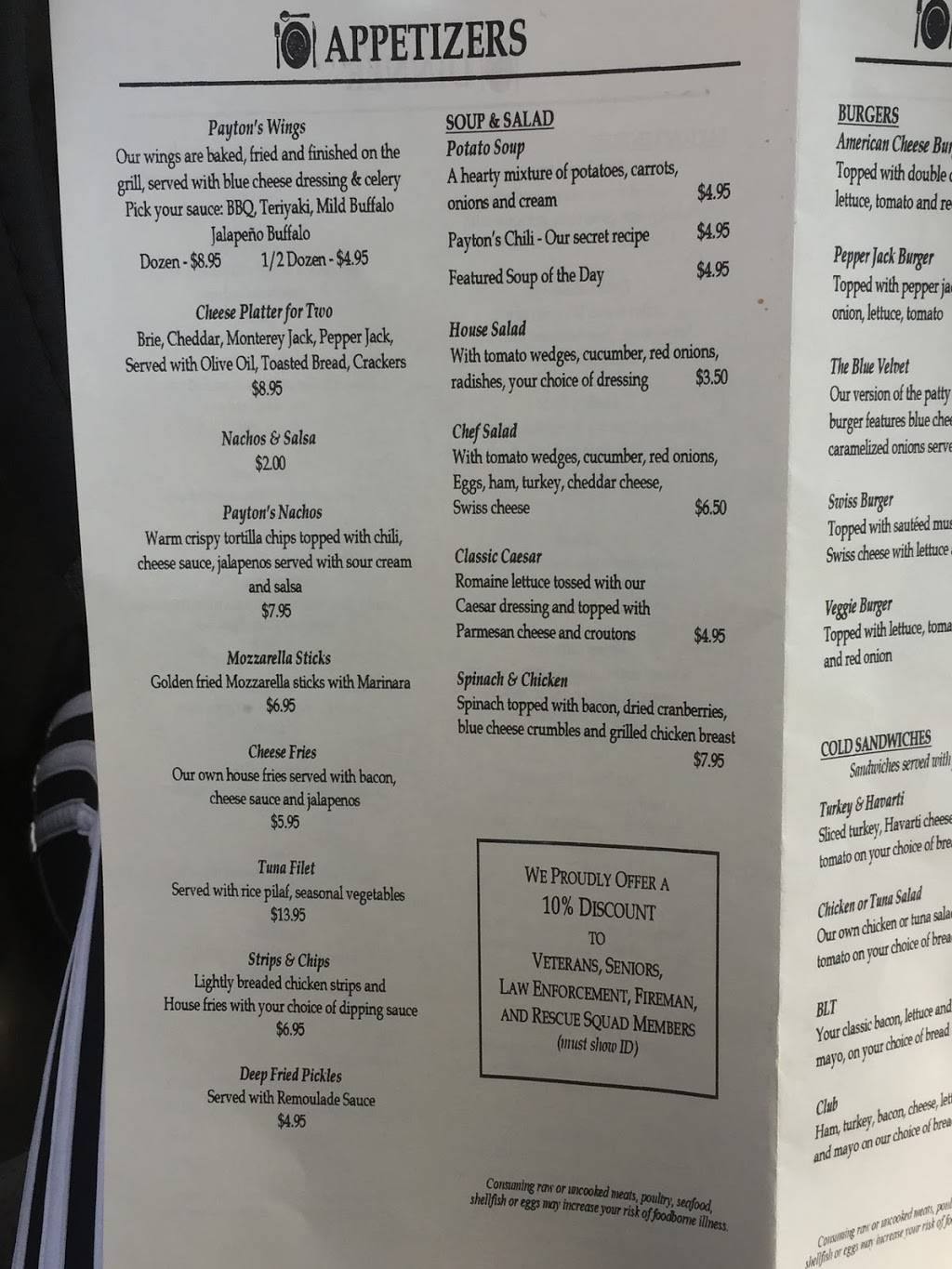 Payton’s Place | restaurant | 219 W Main St, Luray, VA 22835, USA | 5406695078 OR +1 540-669-5078