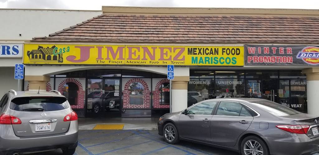 Casa Jimenez Mexican Restaurant | restaurant | 15844 Gale Ave, Hacienda Heights, CA 91745, USA | 6263365668 OR +1 626-336-5668