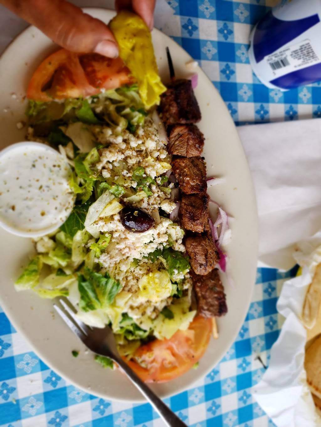 Demos Greek Food | restaurant | 7115 Blanco Rd # 120, San Antonio, TX 78216, USA | 2103422772 OR +1 210-342-2772