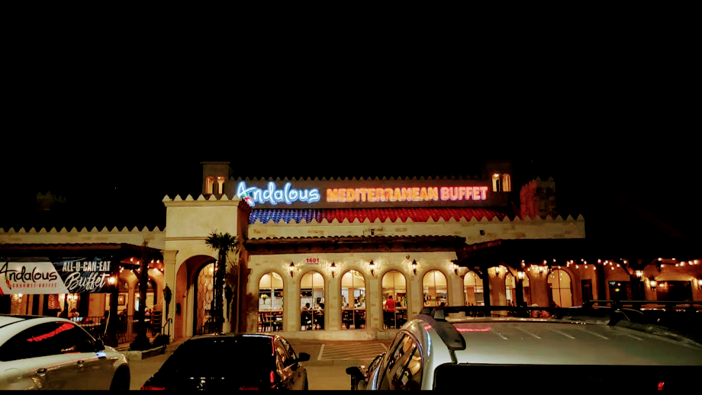 Andalous Mediterranean Buffet | restaurant | 1601 N Central Expy, Richardson, TX 75080, USA | 9729073000 OR +1 972-907-3000