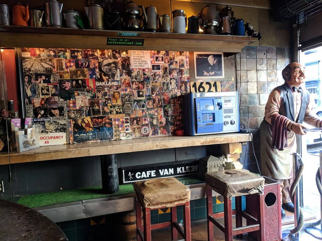 Cafe Van Kleef | restaurant | 1621 Telegraph Ave, Oakland, CA 94612, USA | 5107637711 OR +1 510-763-7711