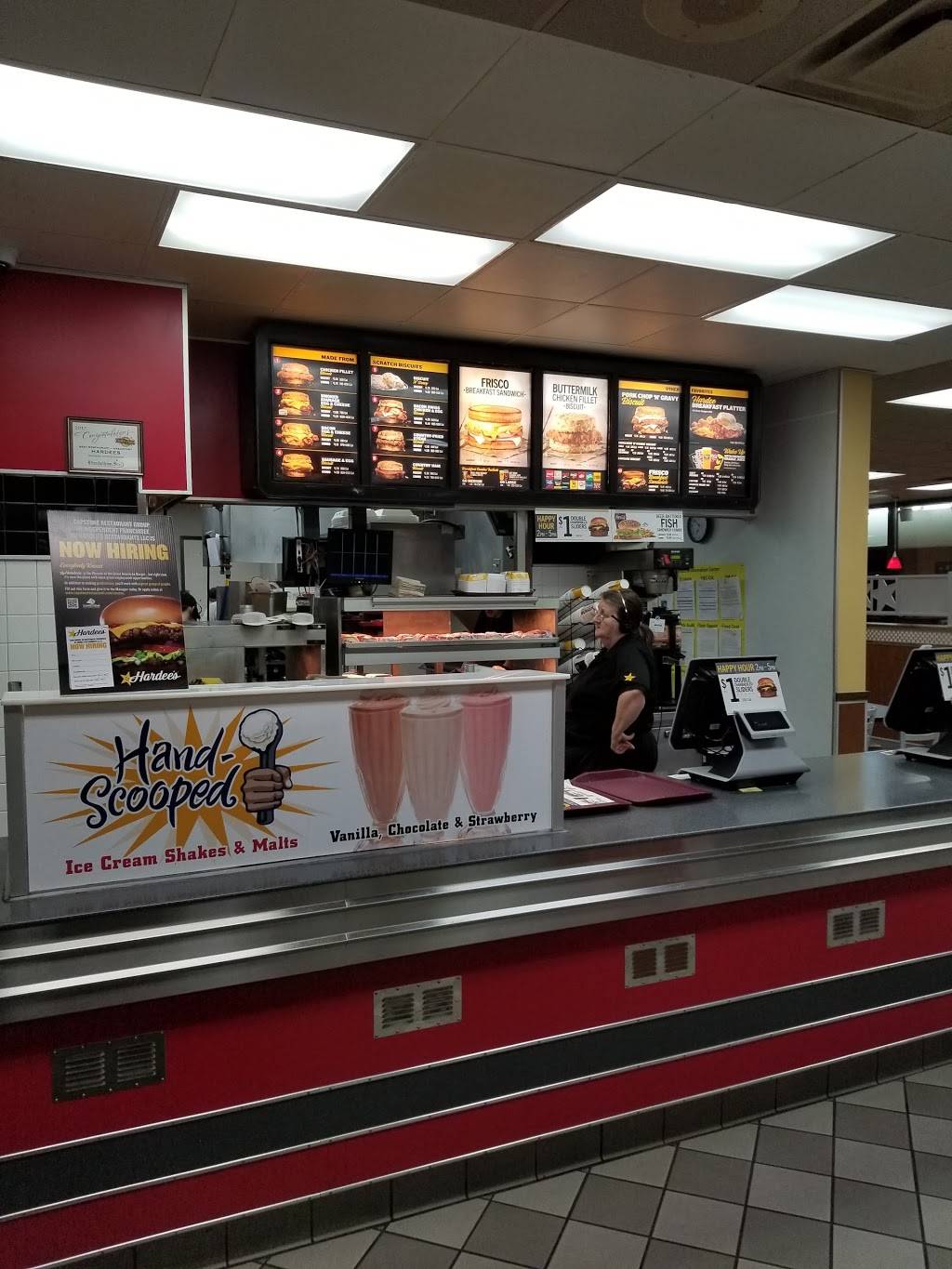 Hardees | restaurant | 107 E Broad St, Elizabethton, TN 37643, USA | 4235424271 OR +1 423-542-4271