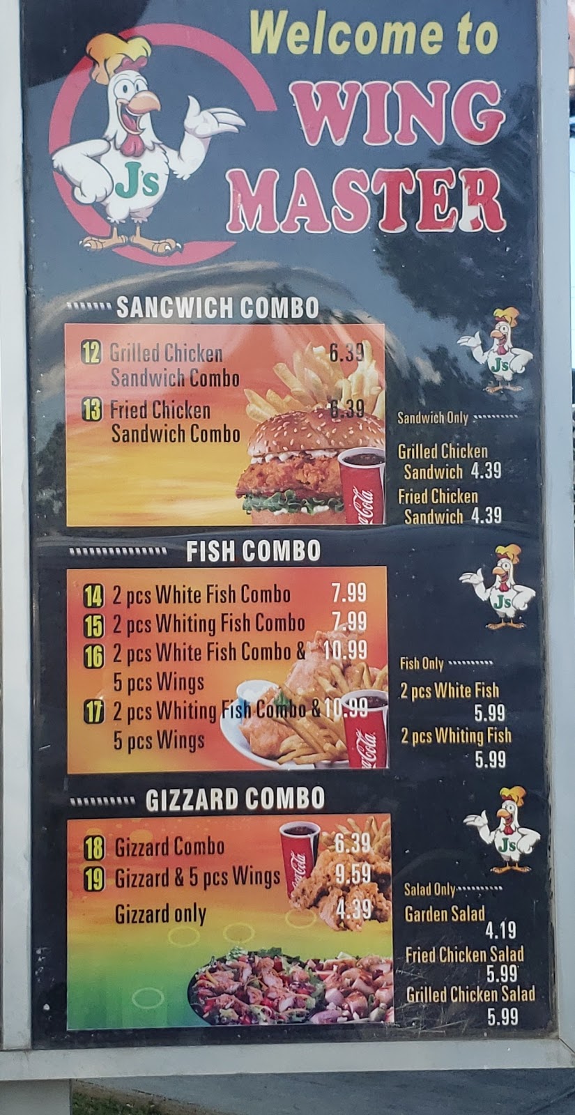 Wing Master | restaurant | 2710 E South Blvd, Montgomery, AL 36116, USA | 3345935442 OR +1 334-593-5442