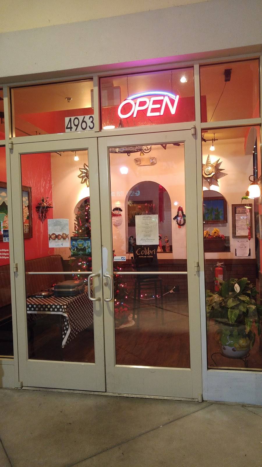 Colibri Mexican Cuisine Baldwin Park | restaurant | 4963 New Broad St, Orlando, FL 32814, USA | 4076296601 OR +1 407-629-6601