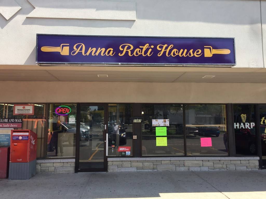Anna Roti House | restaurant | 2367 Kingston Rd, Scarborough, ON M1N 1V1, Canada | 6472437482 OR +1 647-243-7482