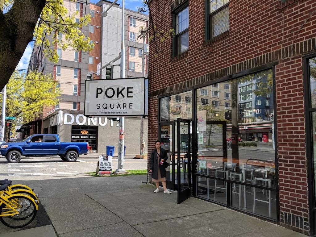 Poke Square | restaurant | 1701 NW Market St, Seattle, WA 98107, USA | 2064661798 OR +1 206-466-1798