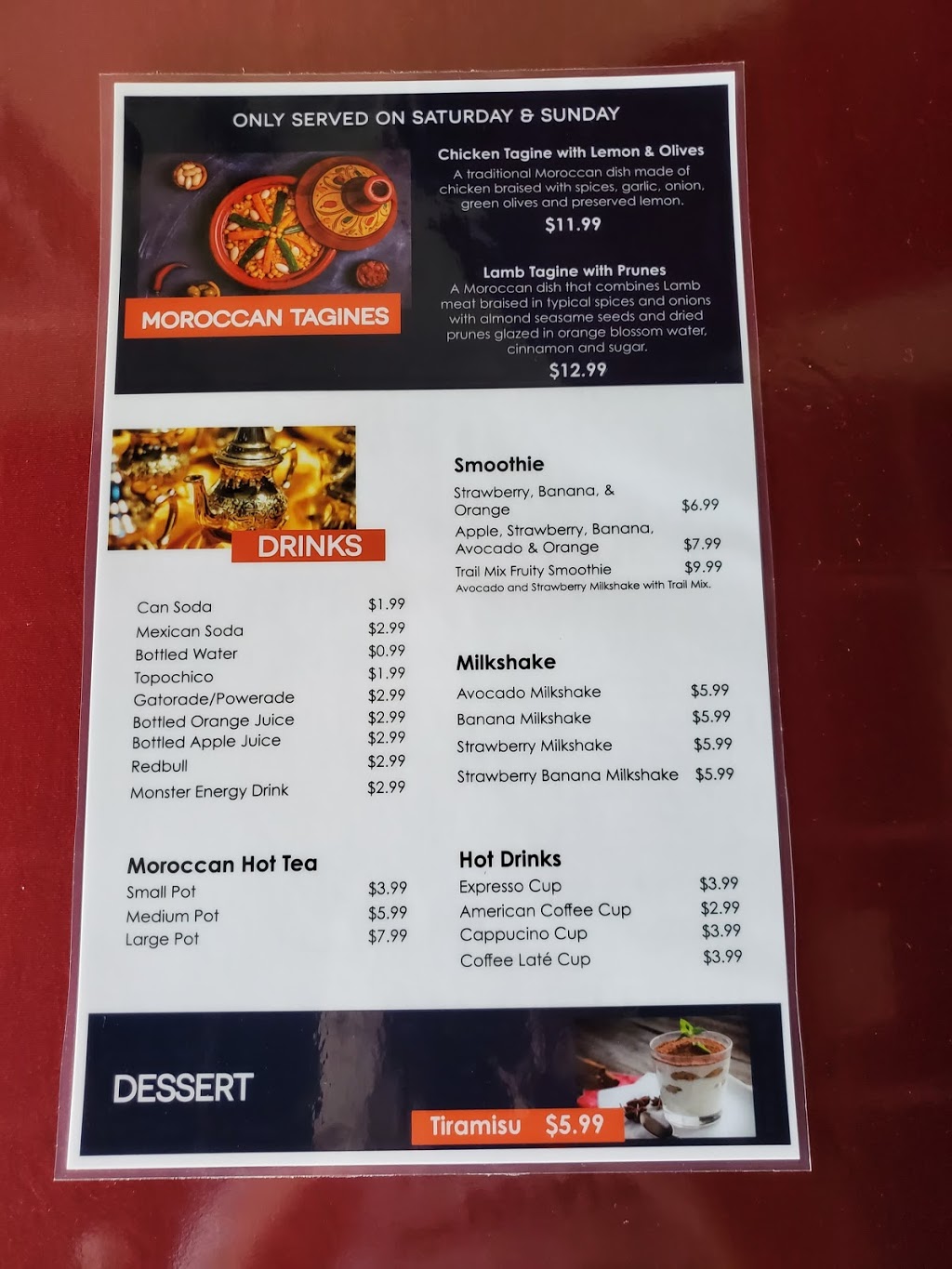 Moroccan cafe | restaurant | 7959 Fredericksburg Rd suite 215, San Antonio, TX 78229, USA | 2104449084 OR +1 210-444-9084