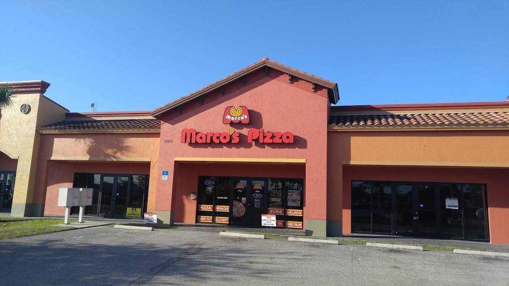 Marcos Pizza | meal delivery | 290 Nicholas Pkwy NW, Cape Coral, FL 33991, USA | 2394584000 OR +1 239-458-4000