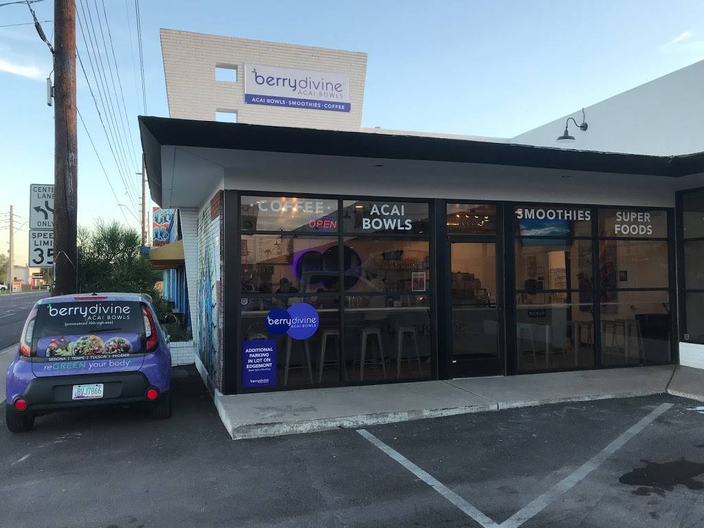Berry Divine Acai Bowls | cafe | 2816 N 16th St ste a, Phoenix, AZ 85006, USA | 6022186372 OR +1 602-218-6372