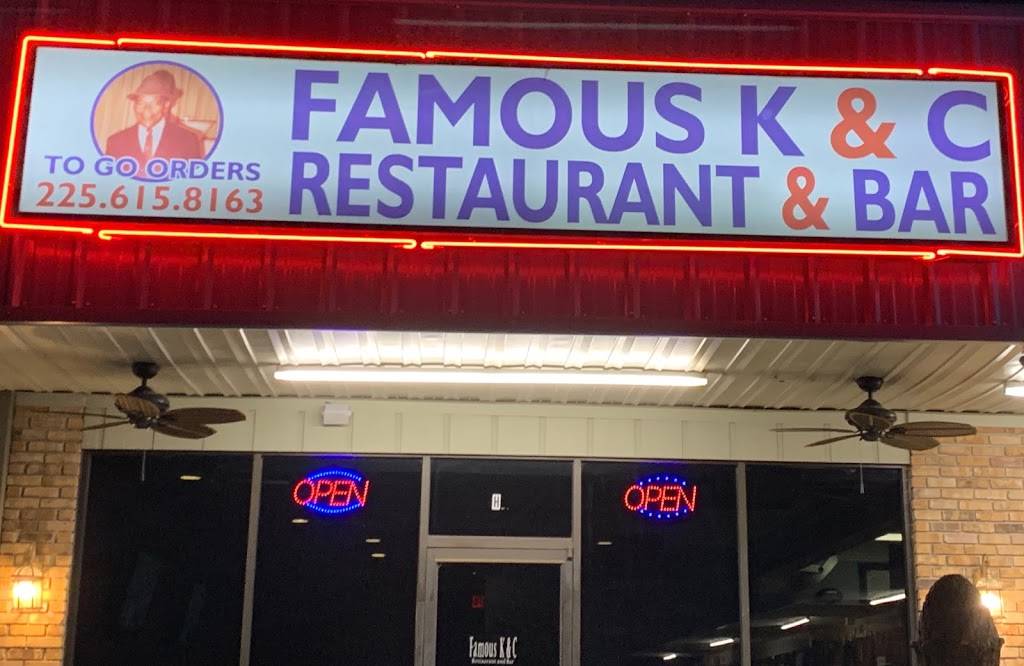 Famous K & C Restaurant & Bar | restaurant | 6031 Siegen Ln, Baton Rouge, LA 70809, USA | 2256158163 OR +1 225-615-8163