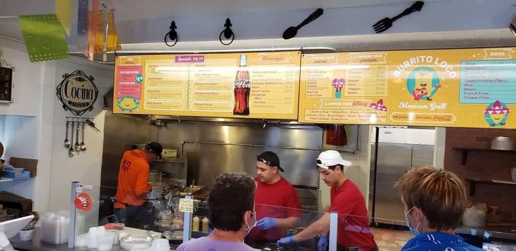 Burrito Loco Mexican Grill | restaurant | 625 Lafayette Rd, Hampton, NH 03842, USA | 6036017629 OR +1 603-601-7629