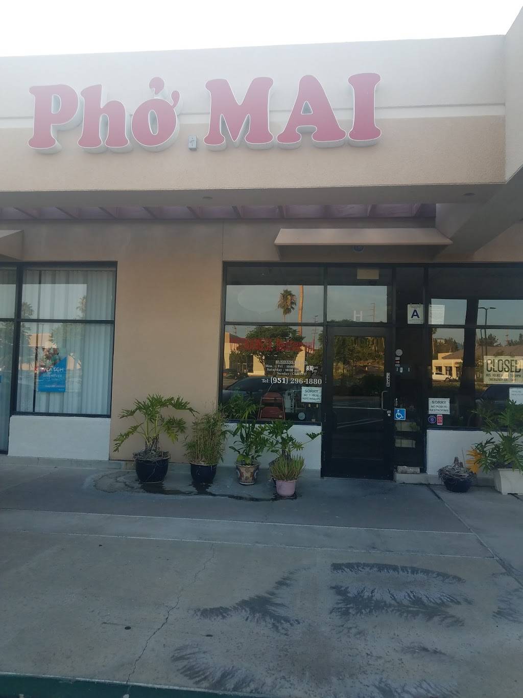 Pho Mai Vietnamese Gourmet | restaurant | 26487 Ynez Rd, Temecula, CA 92591, USA | 9512961880 OR +1 951-296-1880