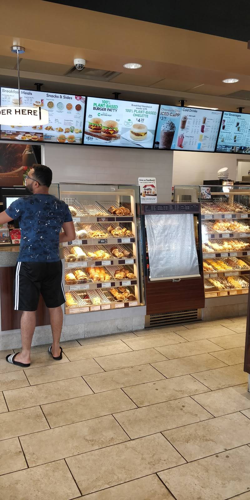 Tim Hortons | cafe | 385 Frederick St, Kitchener, ON N2H 2P2, Canada | 5195784744 OR +1 519-578-4744