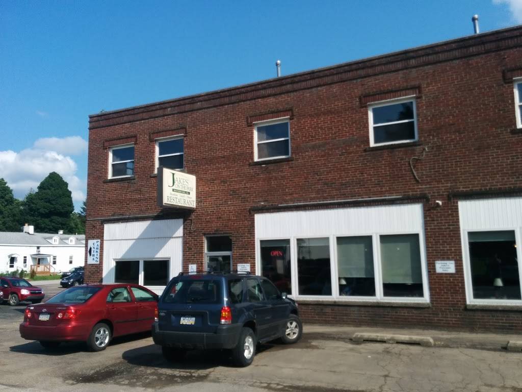 Jakes On the Park | restaurant | 17 S Park Row, Waterford, PA 16441, USA | 8147960201 OR +1 814-796-0201