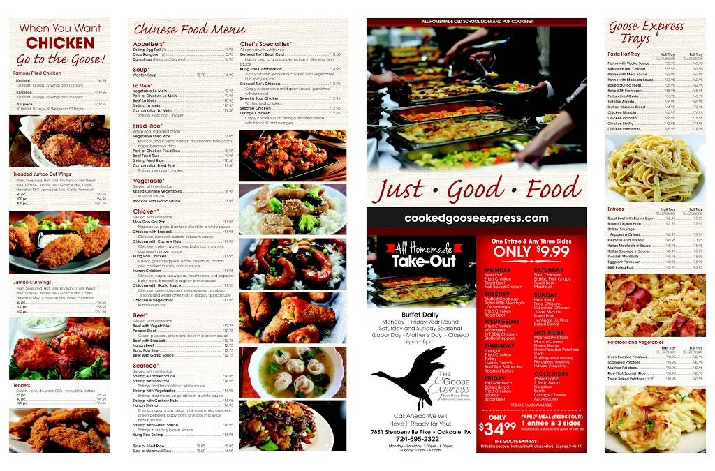 The Goose Express | meal takeaway | 7851 Steubenville Pike, Oakdale, PA 15071, USA | 7246952322 OR +1 724-695-2322