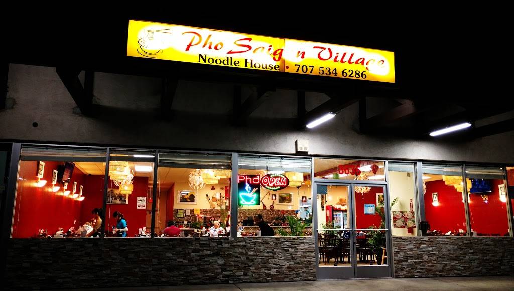 Pho Saigon Village Noodle house | restaurant | 3636-3656 Sonoma Blvd, Vallejo, CA 94590, USA | 7075346286 OR +1 707-534-6286