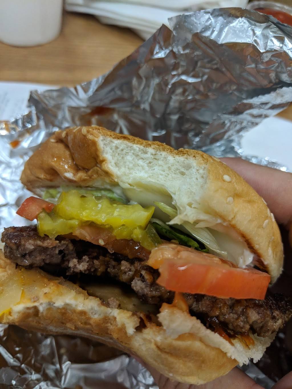 Five Guys | meal takeaway | 8606 Elm Fair Blvd, Tampa, FL 33610, USA | 8136236680 OR +1 813-623-6680