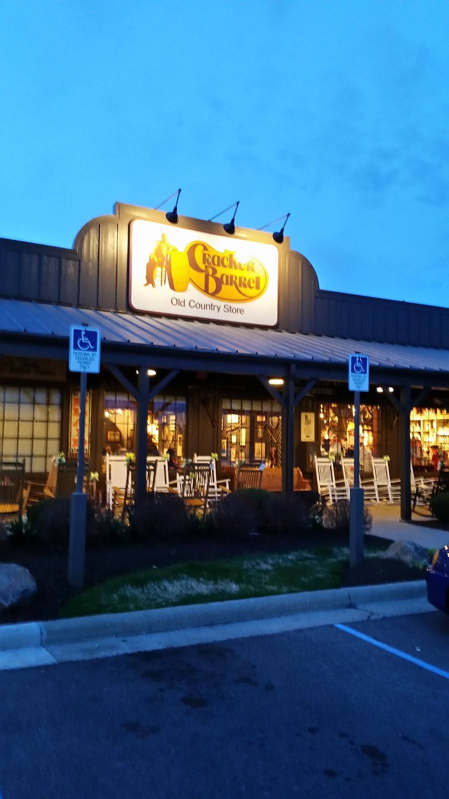 Cracker Barrel Old Country Store | restaurant | 105 W Leffel Ln, Springfield, OH 45506, USA | 9373258221 OR +1 937-325-8221
