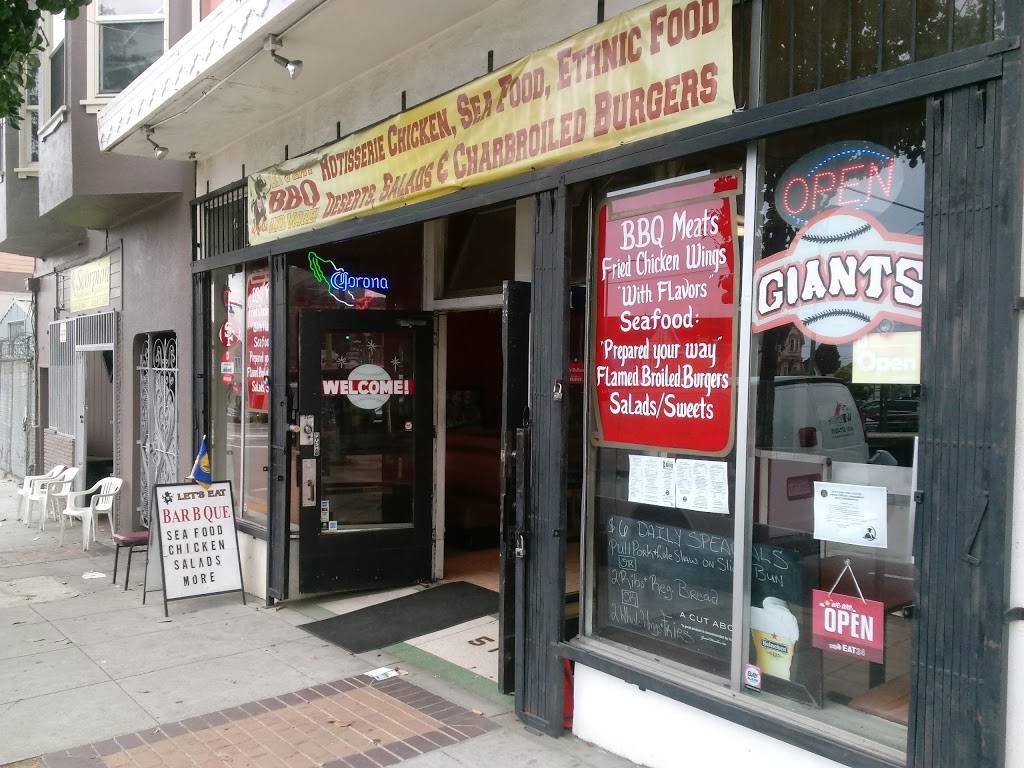 Lets Eat BBQ and More | restaurant | 5130 3rd St, San Francisco, CA 94124, USA | 4158222881 OR +1 415-822-2881