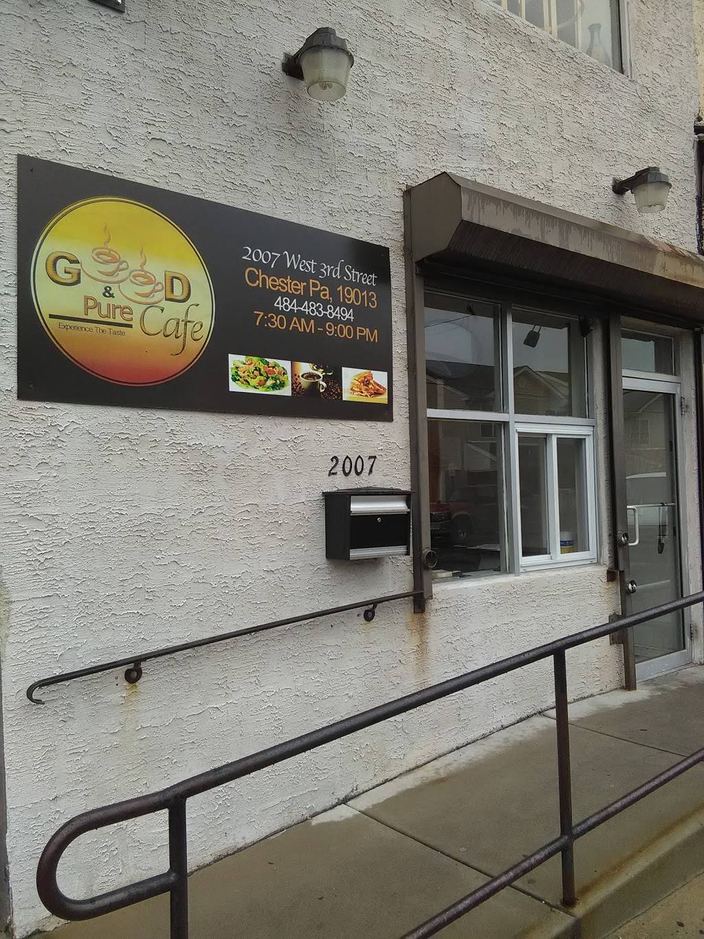 Good & Pure1 | restaurant | 2007 W 3rd St, Chester, PA 19013, USA | 4844838494 OR +1 484-483-8494