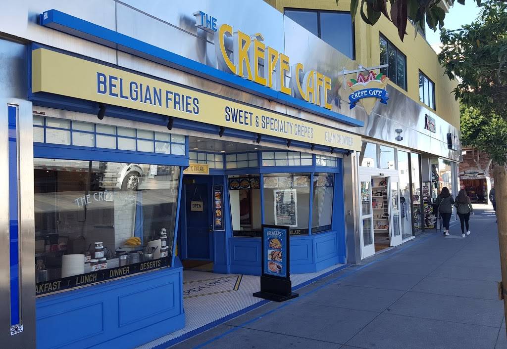 The Crêpe Café | cafe | 333 Jefferson St #5a, San Francisco, CA 94133, USA | 4153463219 OR +1 415-346-3219
