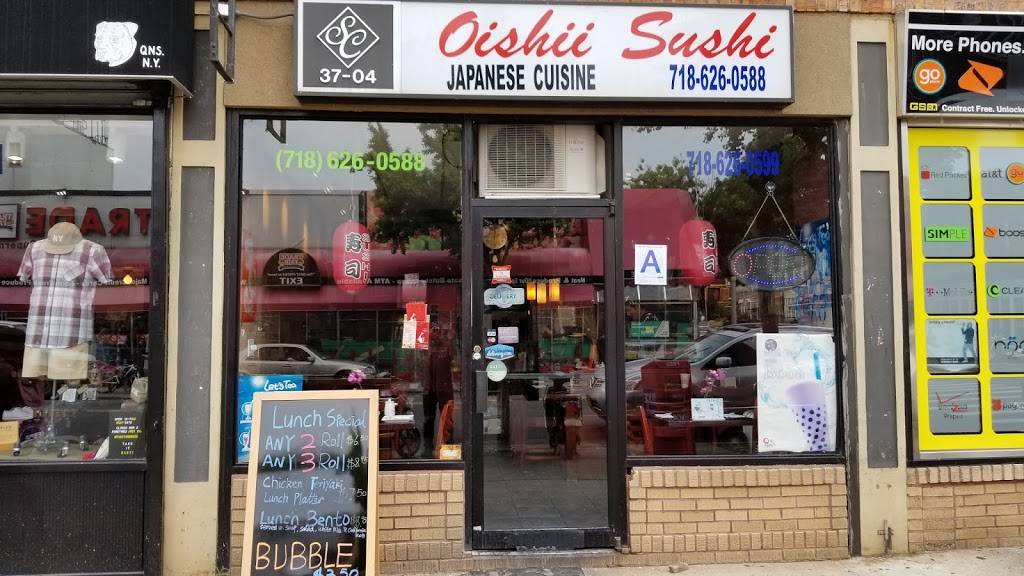 Oishii | restaurant | 37-04 Ditmars Blvd, Astoria, NY 11105, USA | 7186260588 OR +1 718-626-0588